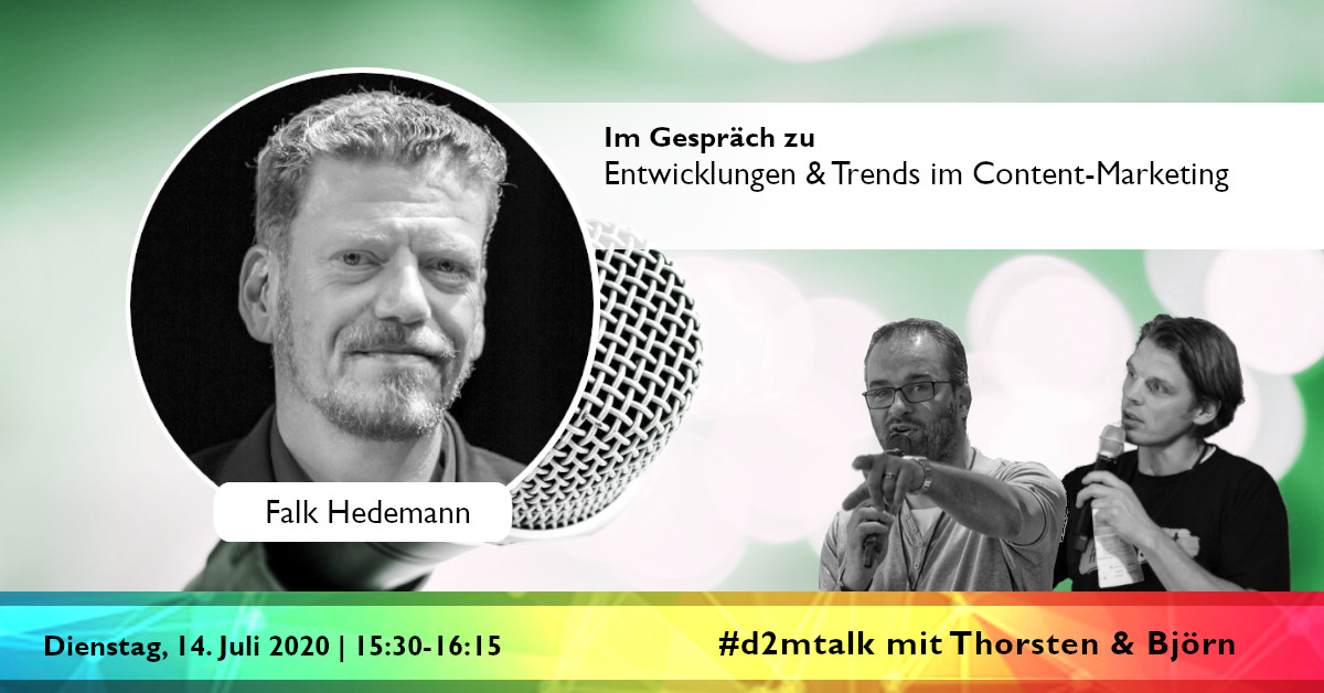 #d2mtalk- Im Gespräch mit Falk Hedemann