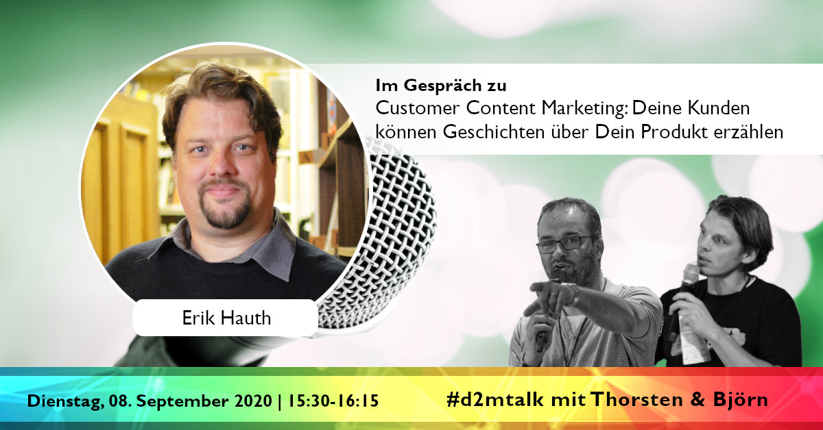 #d2mtalk – Im Gespräch mit Erik Hauth