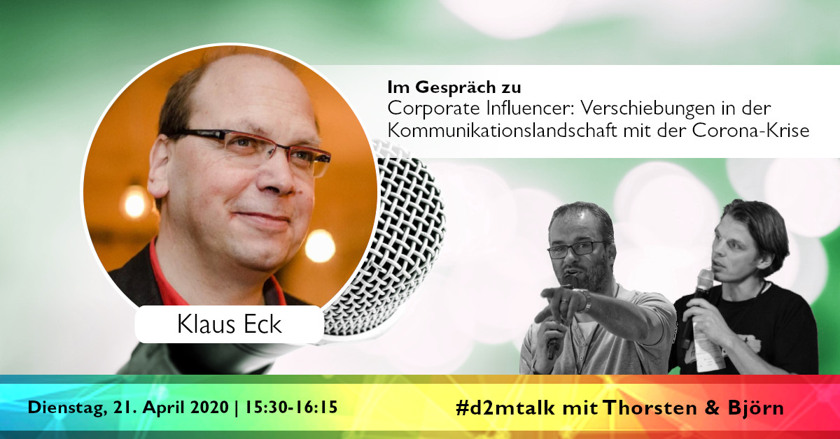 #d2mtalk 004 – im Gespräch mit Klaus Eck