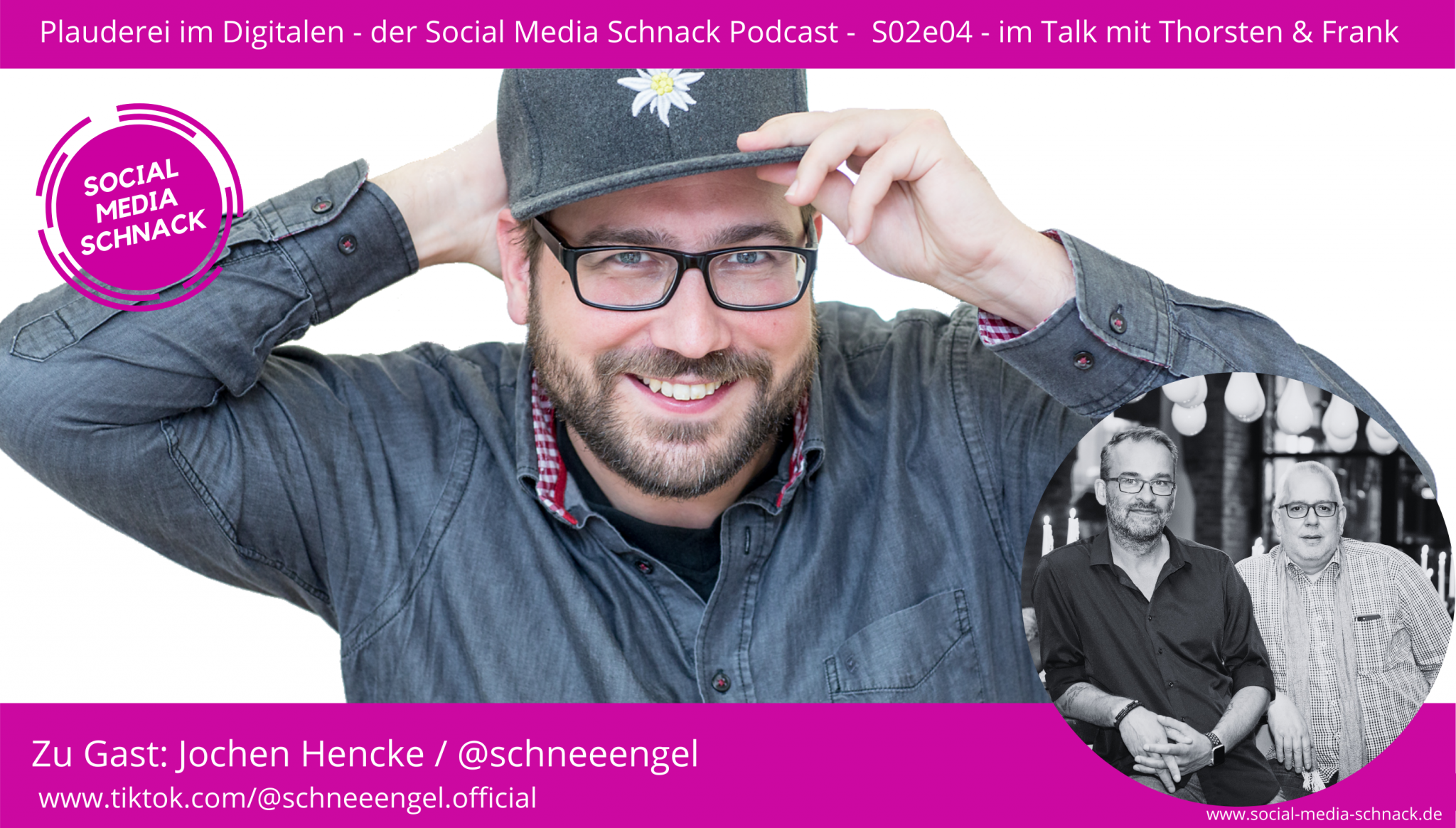 Podcast: Social Media Schnack –  mit Jochen „Schneeengel“ Hencke