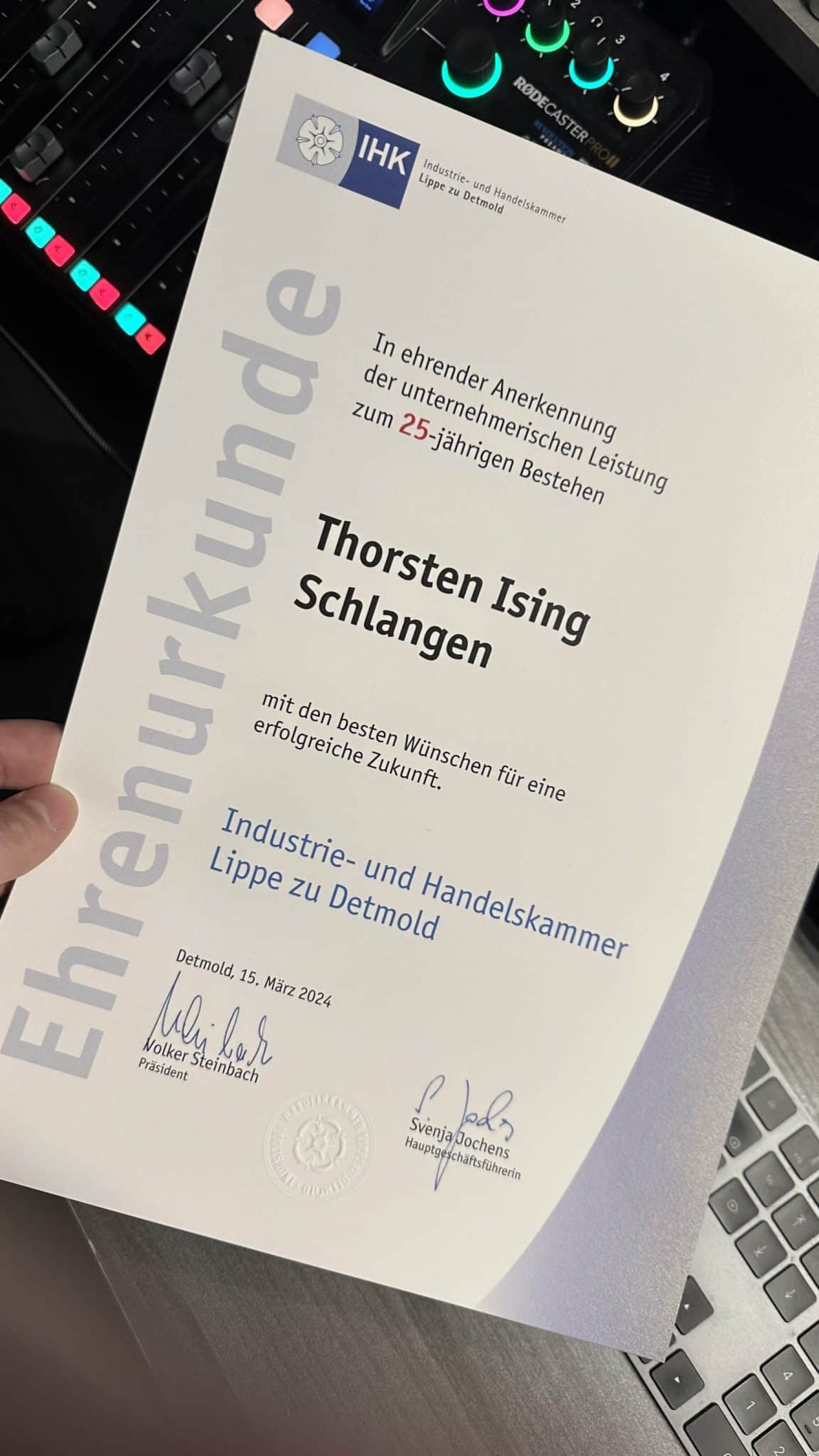 25 Jahre – ein Zwischenjubiläum