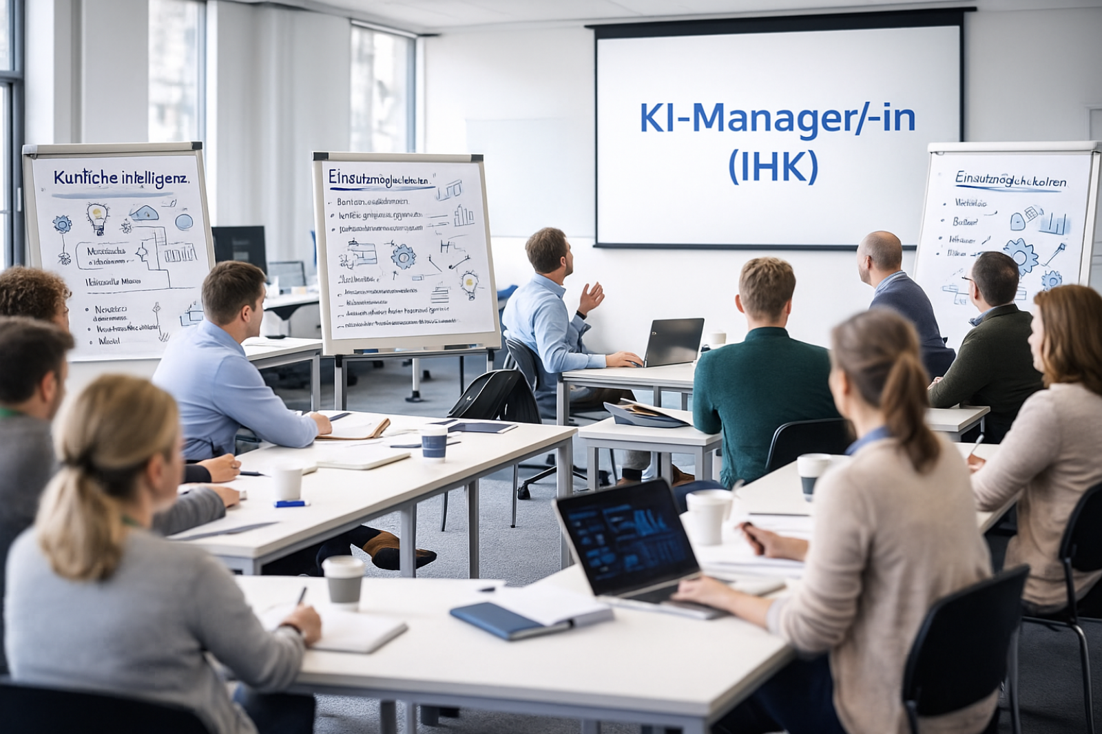 Zertifikatskurs KI-Manager/-in (IHK) in Bielefeld – 2026 in Präsenz