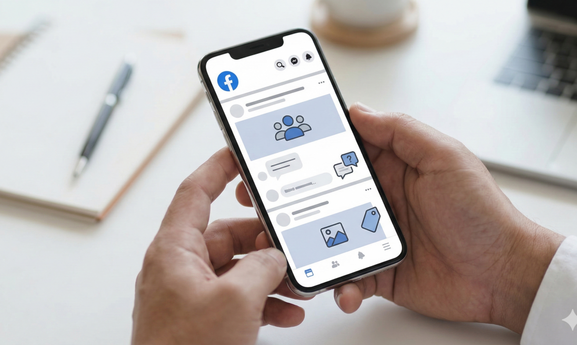 KI-generiert: Facebook als Plattform für Community, Kundenservice und Content-Marketing